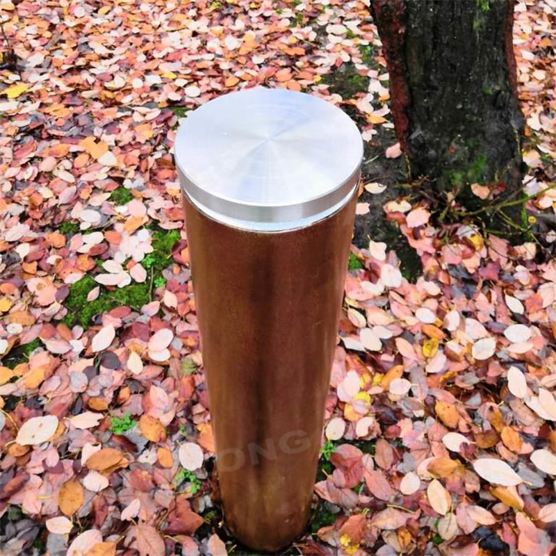 Rustic style bollard lights For Resort